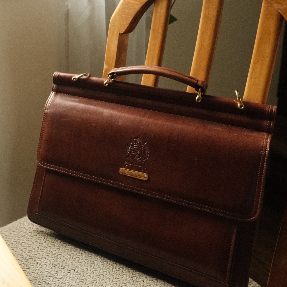 Polo Ralph Lauren vintage briefcase
